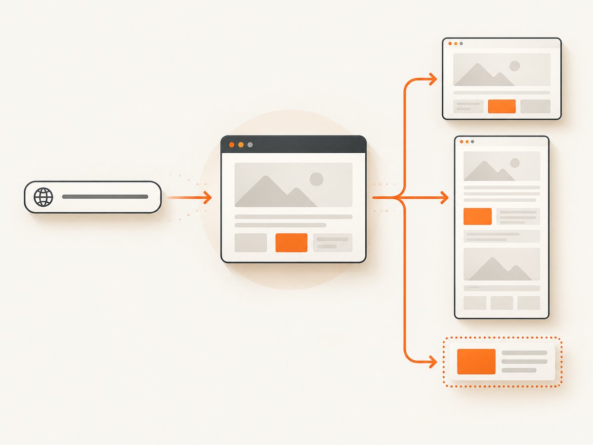 Choose viewport, full-page, or element scope before you capture.