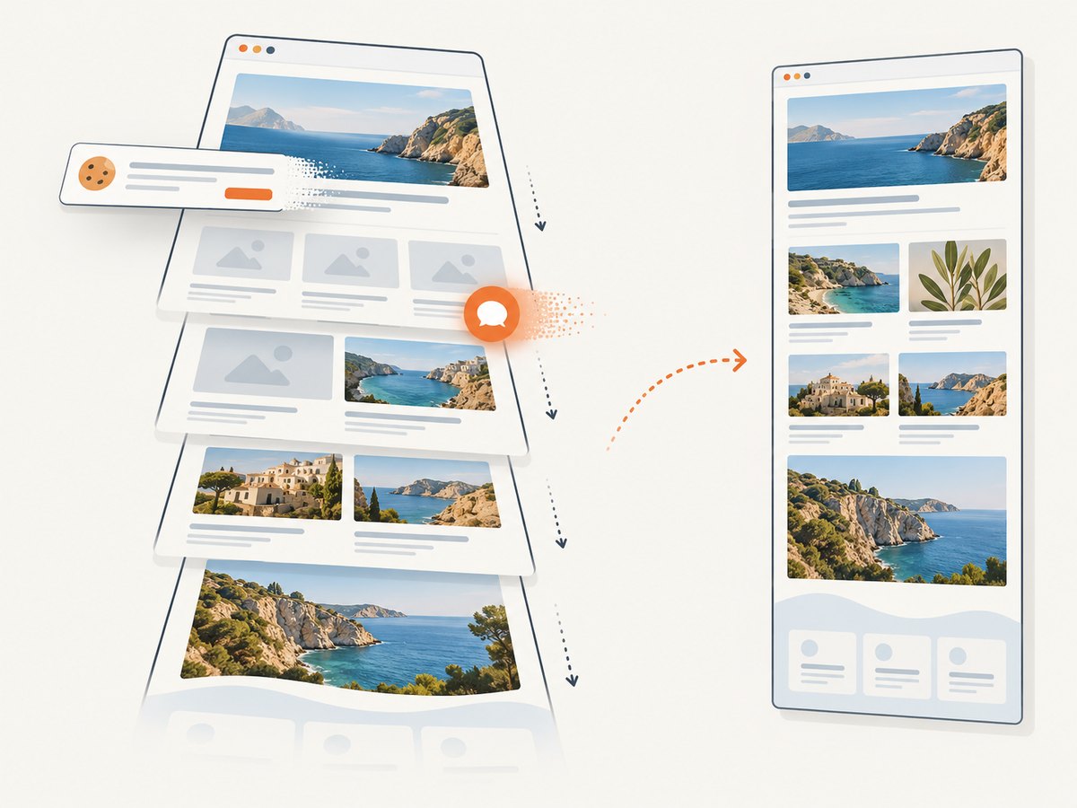 Scrolling can trigger lazy-loaded content, but it cannot guarantee every dynamic page section will appear.