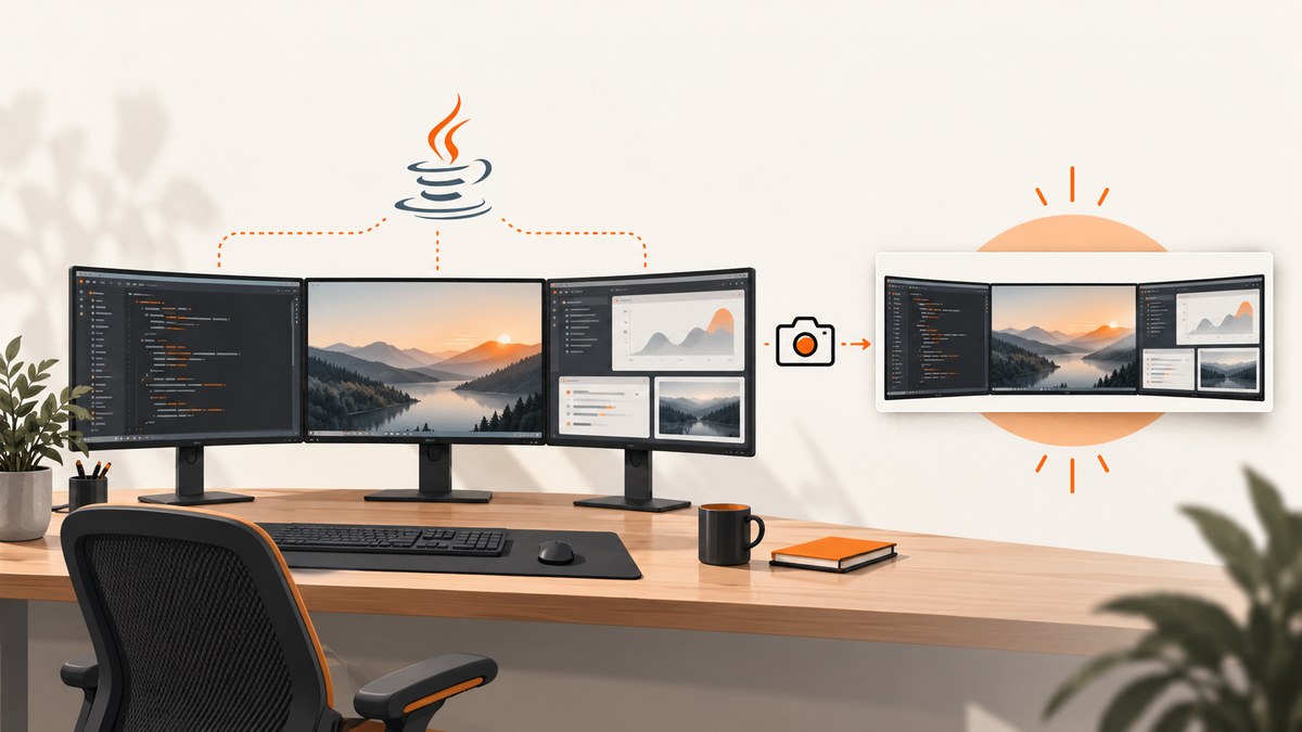 How to Capture Full-Screen Screenshots in Java