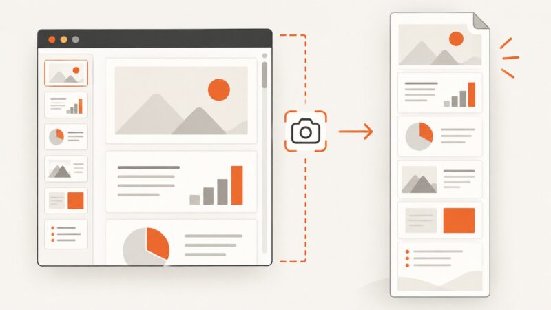 How to Capture Google Slides as Full-Page Screenshots