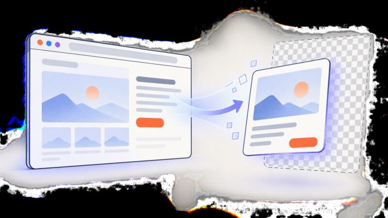 How to Capture HTML as a PNG Without a Background
