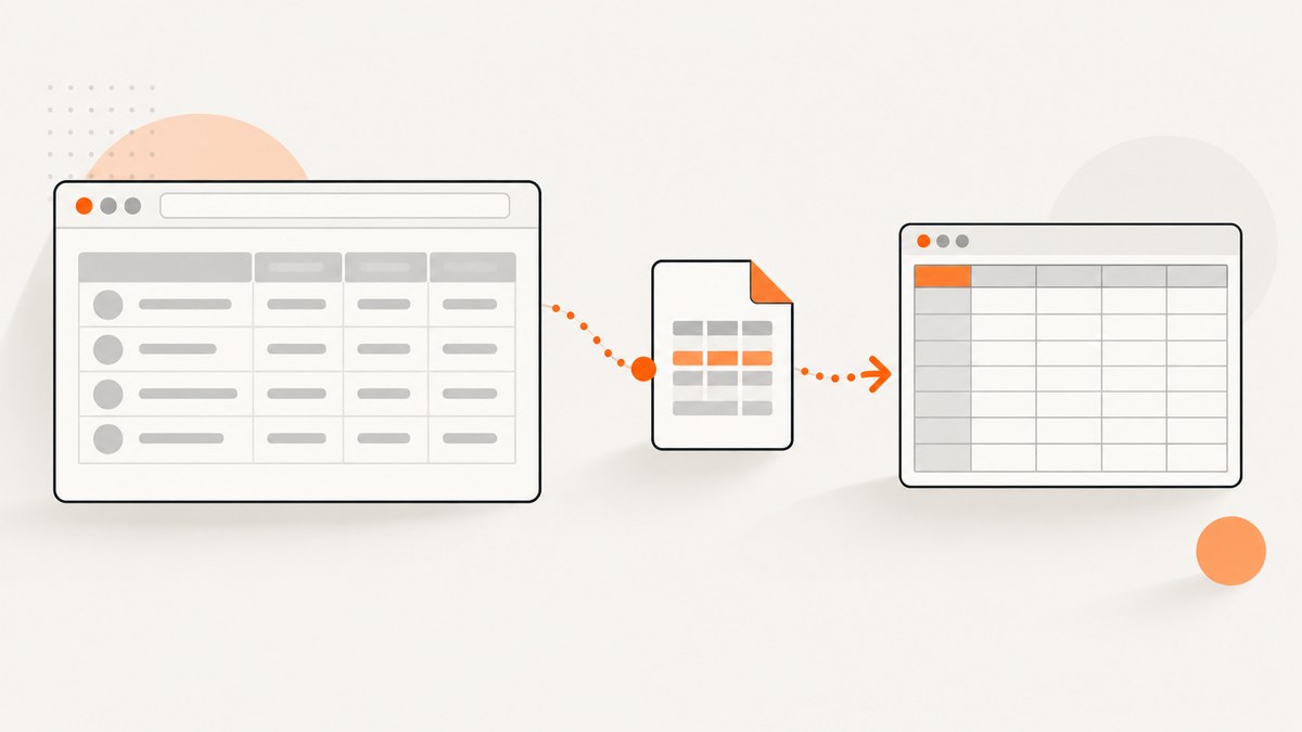 How to Capture HTML Tables in Chrome
