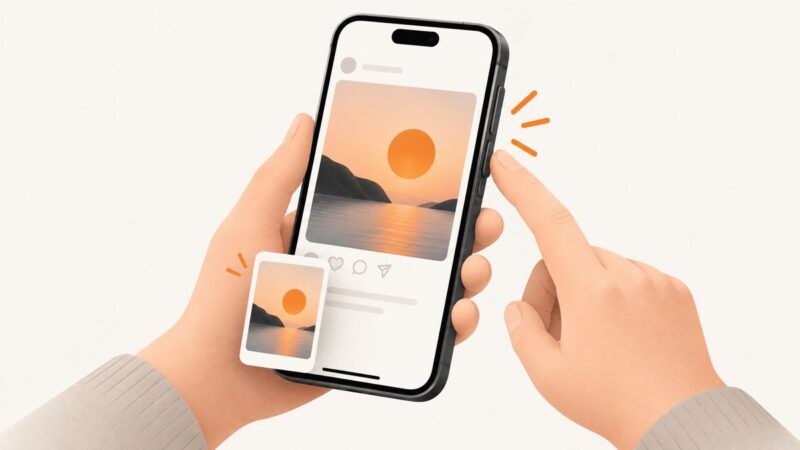 How to Capture an Instagram Post Screenshot