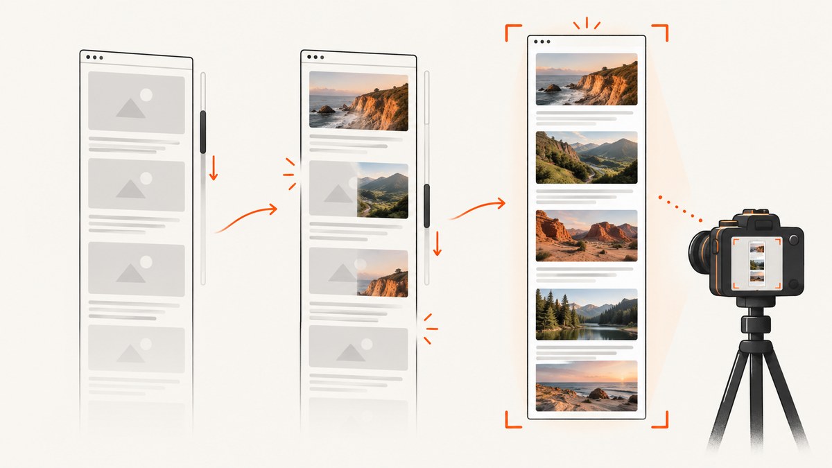 How to Capture Lazy-Loaded Images in Full-Page Screenshots