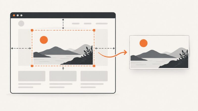 How to Capture Part of a Screen with a Screenshot API