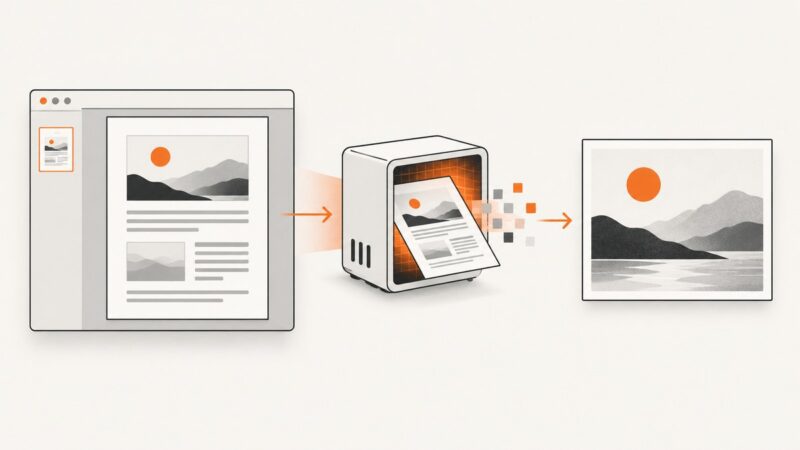 How to Capture an Entire PDF Page as an Image