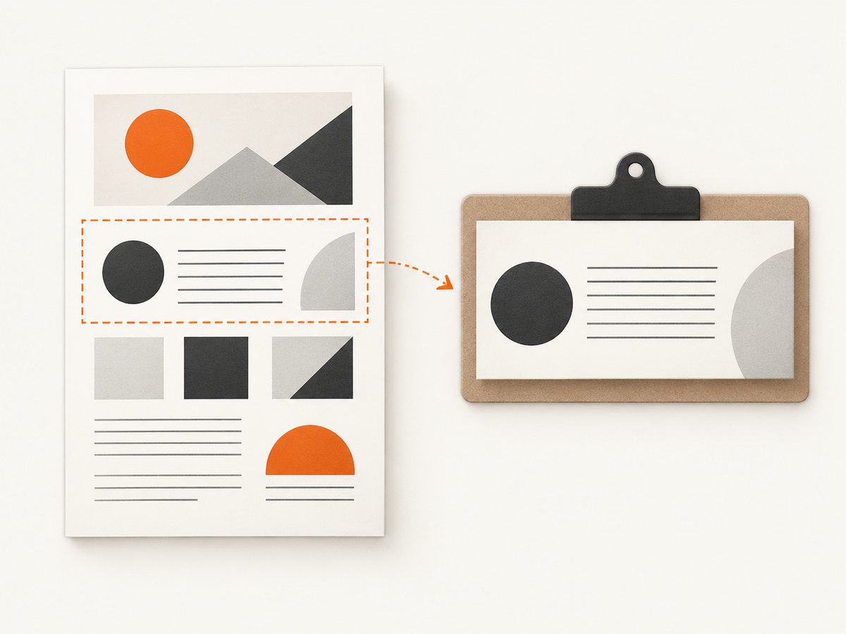 A full export captures the page; Snapshot captures only what is visible or selected.