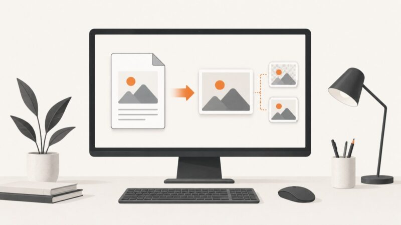 How to Capture a PDF Page as an Image on Desktop