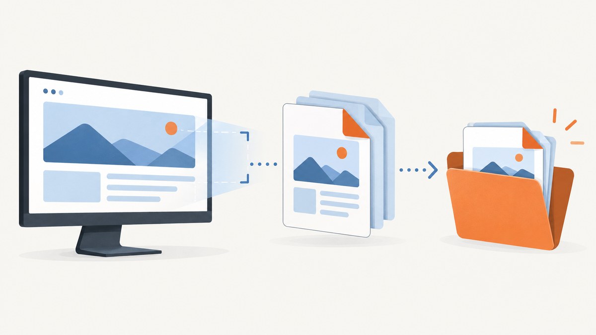 How to Capture a Screen and Save It as a PDF