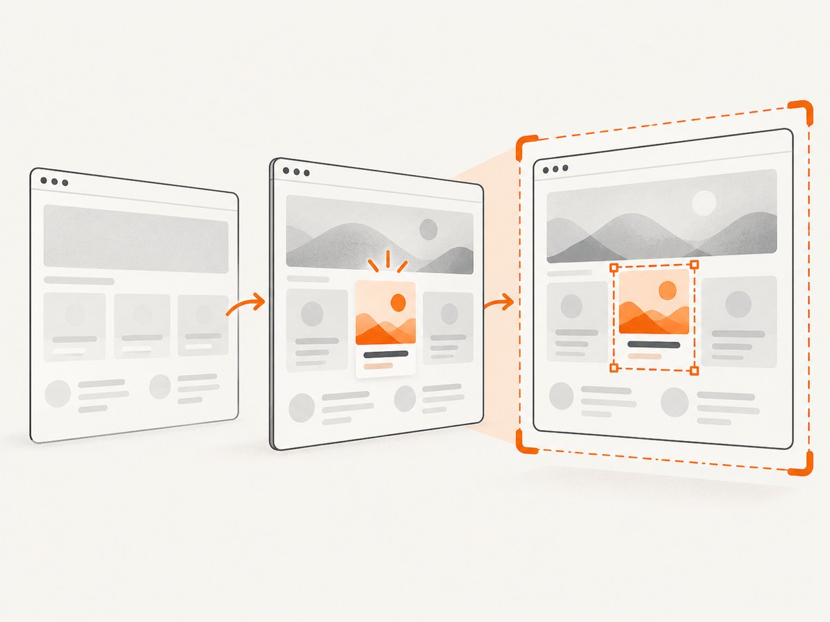 Wait for a page condition that signals the content you need is ready before capturing.