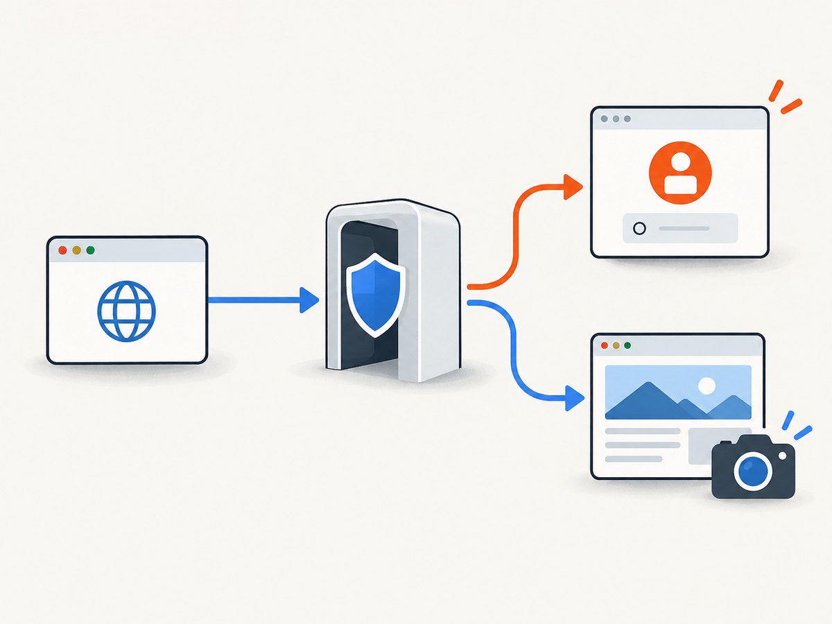 A screenshot records the browser state that was actually rendered.