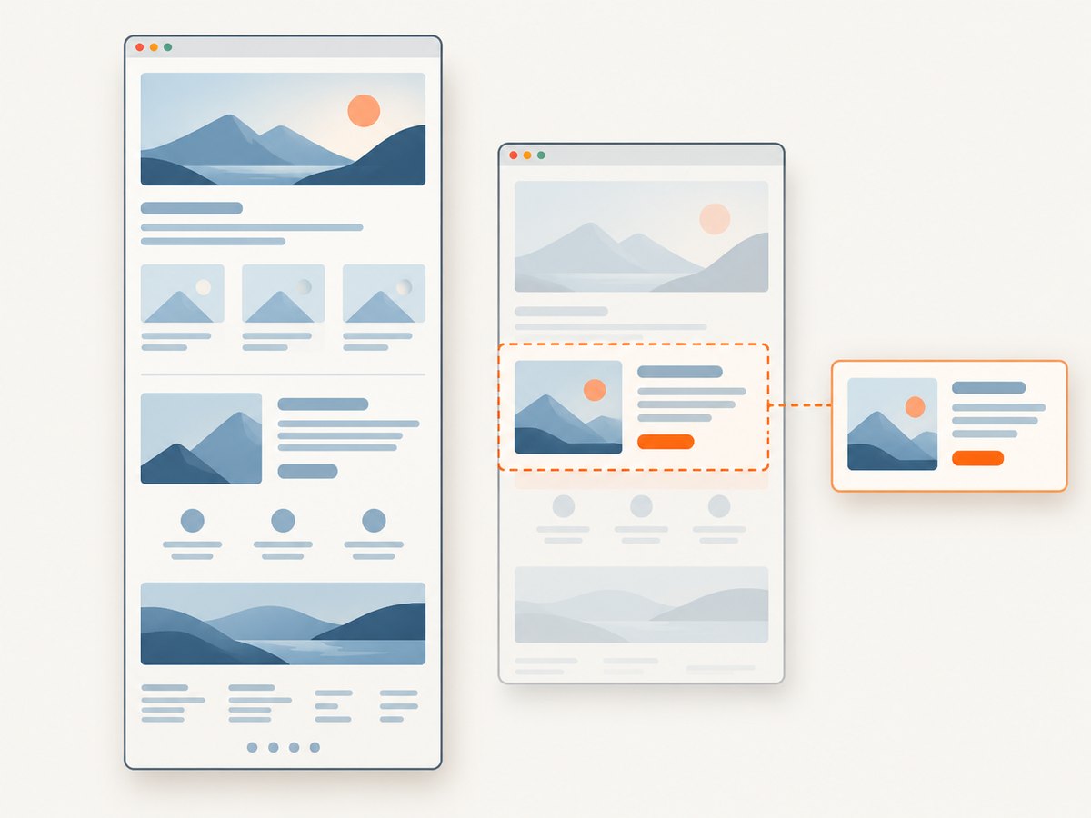 Choose full-page capture for the whole document or an element action when the integration supports a selector.