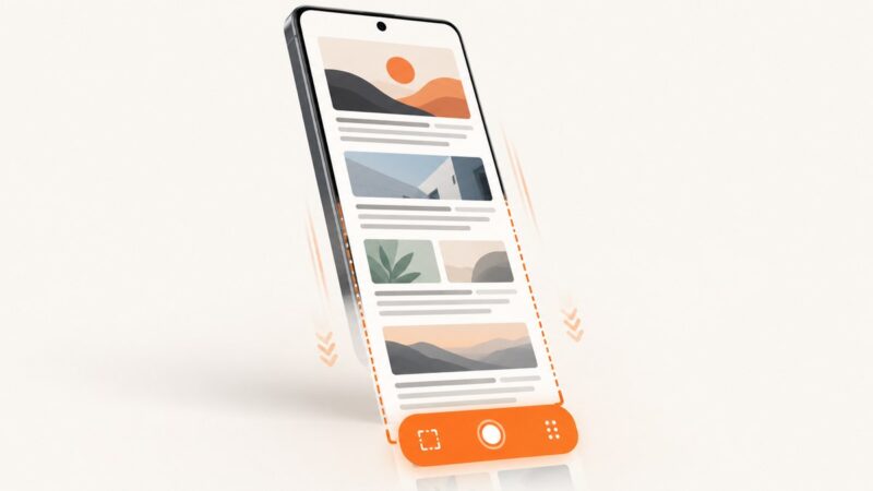 How to Capture a Scrolling Screenshot on Samsung
