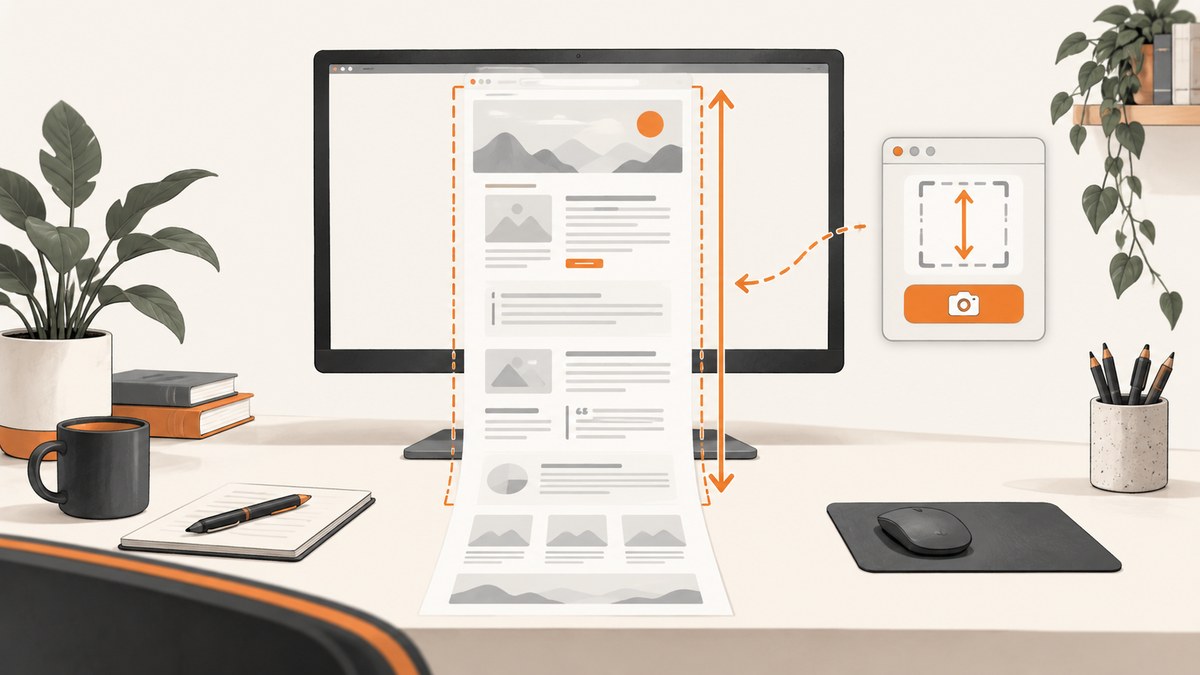 How to Capture Scrolling Screenshots with Snagit