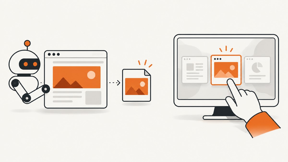 Capturing Live User-Contributed Web Content with Screenshots