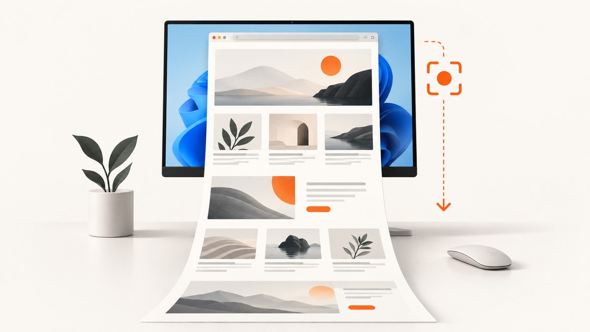 How to Capture a Webpage Screenshot in Windows 11