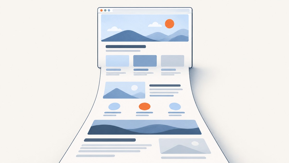 How to Capture a Webpage Screenshot Without Scrolling