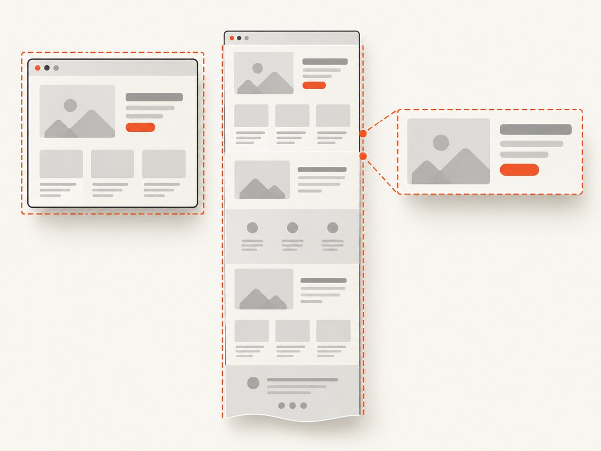 Viewport, full-page, and element screenshots answer different documentation needs.