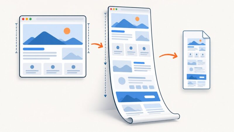 How to Capture a Website Screenshot in a Web Browser