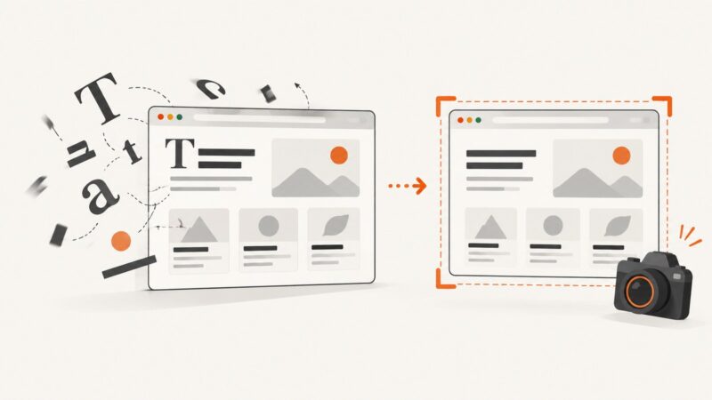 How to Capture Website Screenshots with Web Fonts