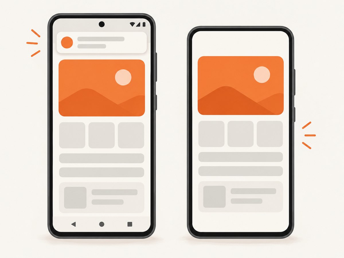 Android 14 distinguishes whole-display sharing from app-only sharing.