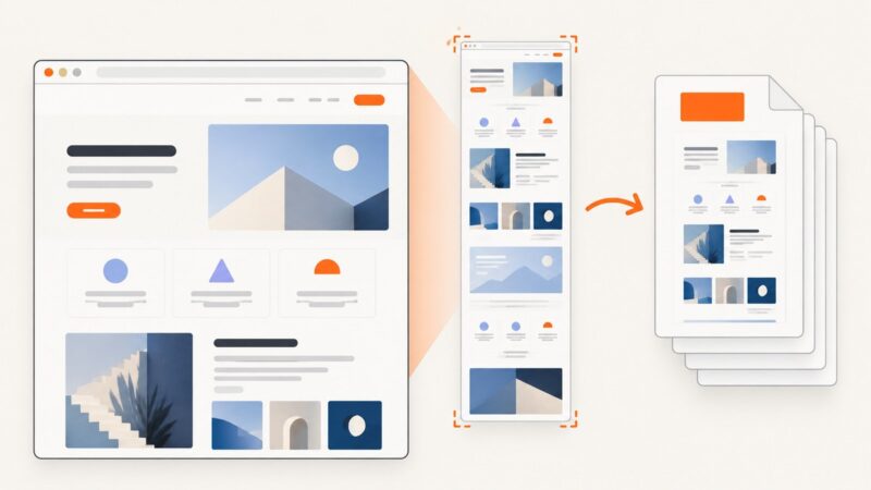 How to Capture a Wix Website as an Image or PDF
