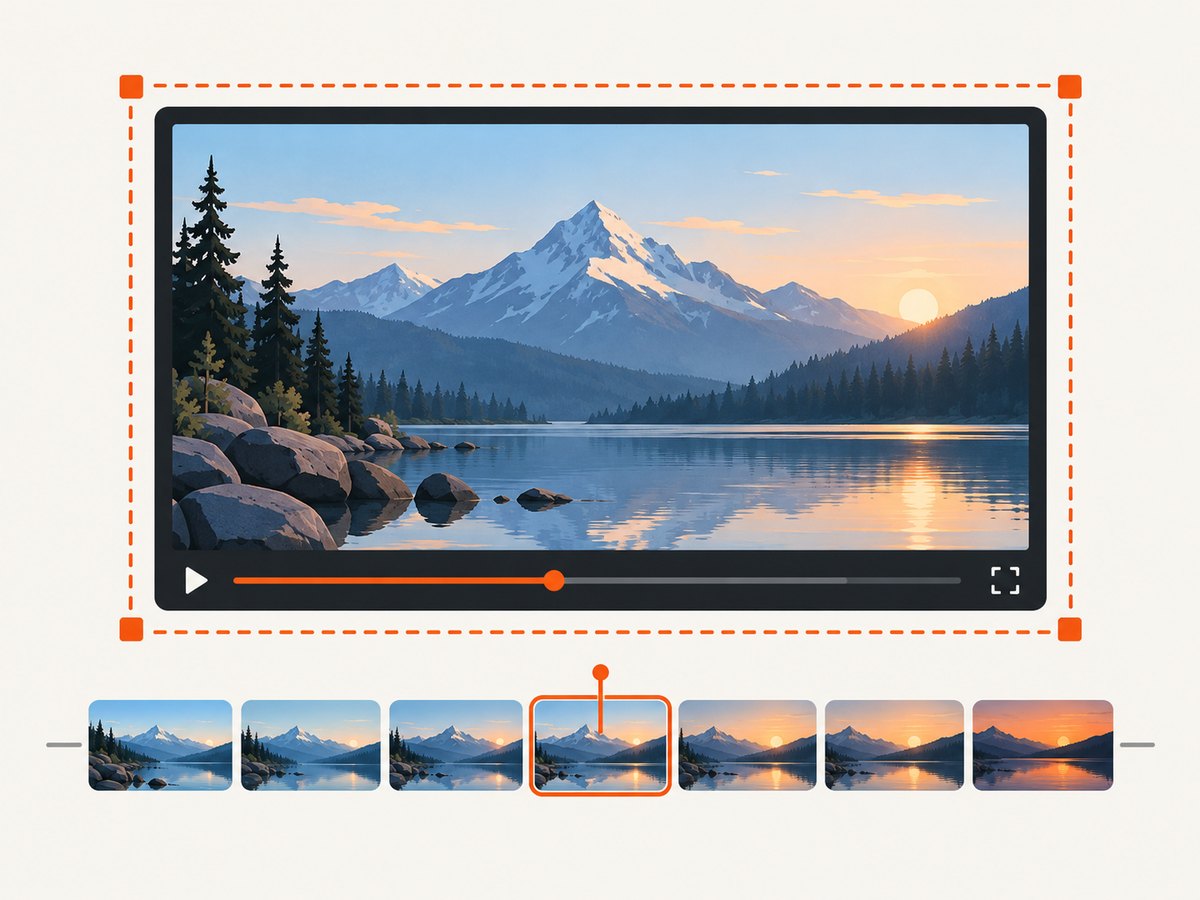 Pause the video, step to the frame you want, then capture the visible player area.