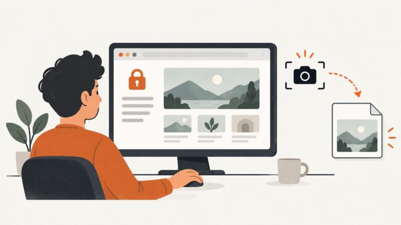 Capturing Screenshots of Private Pages