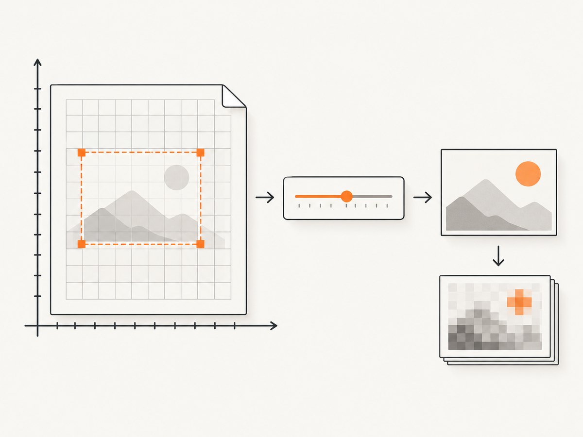 The clip rectangle uses DIP geometry, while the protocol documents scale separately as a page scale factor.