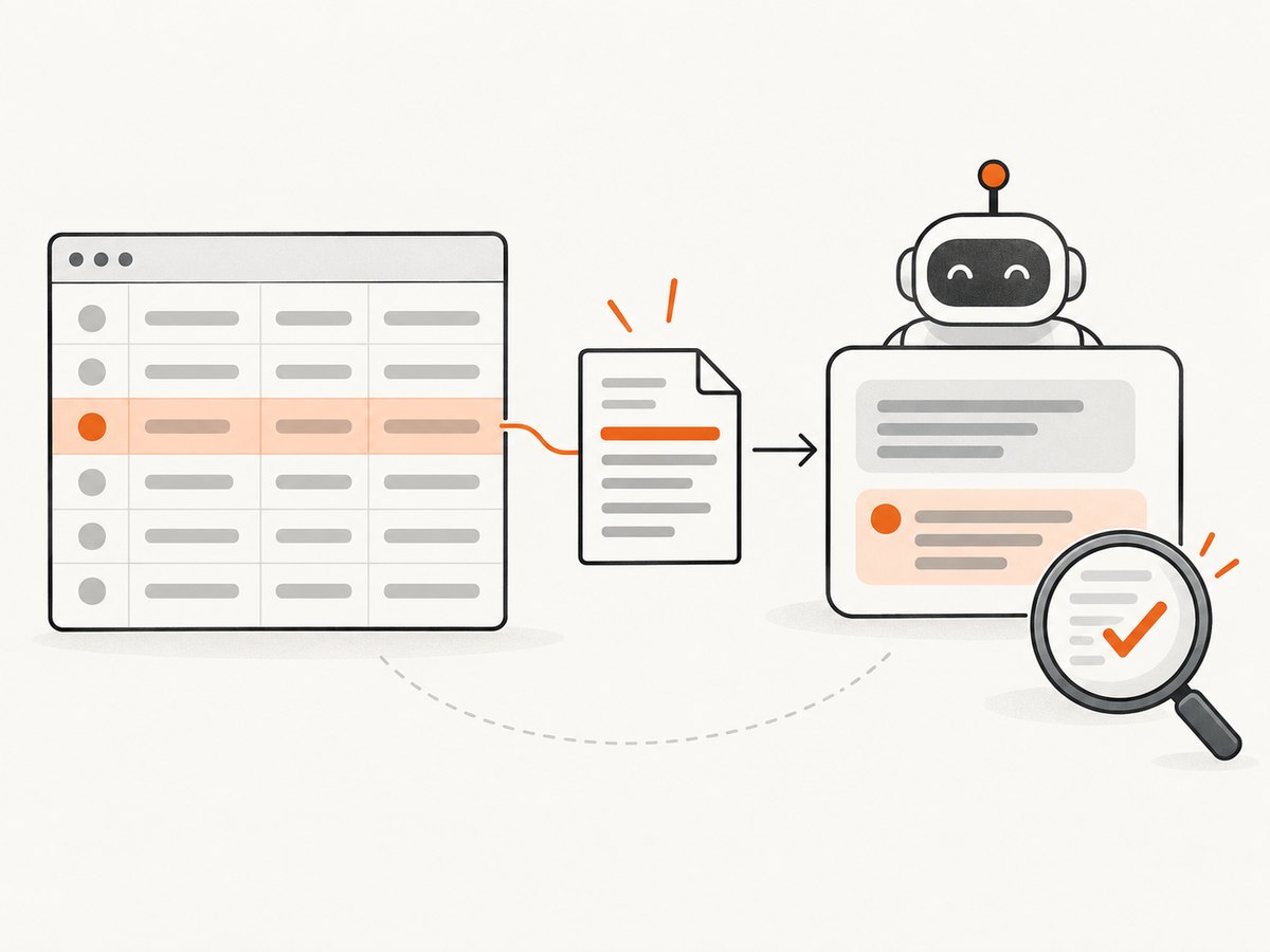 Give ChatGPT a precise field and filter, then check each result against its source.