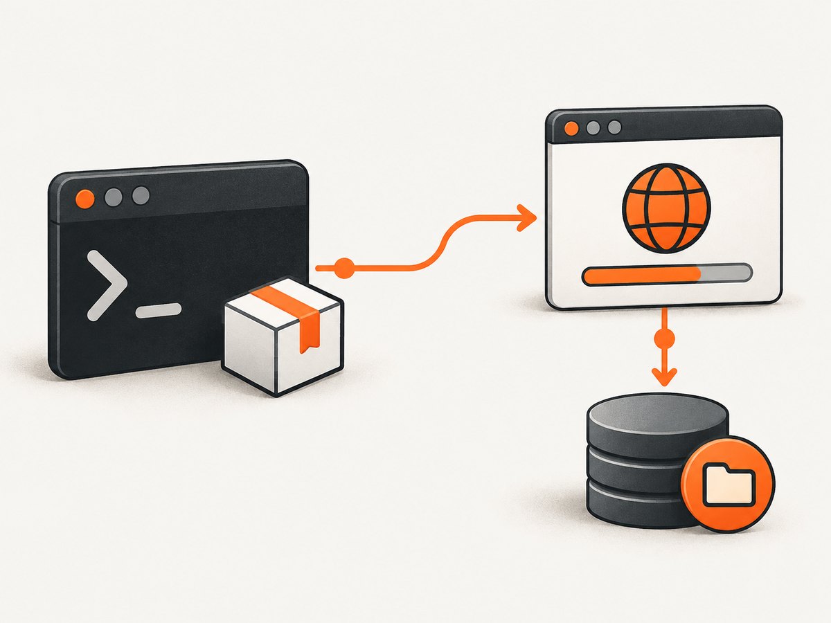 A Playwright package version and its browser binaries are separate checks.