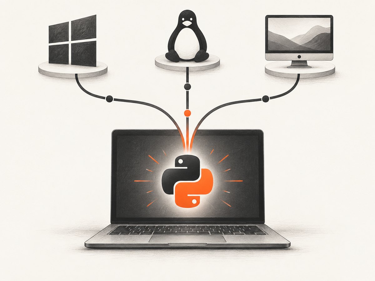 The command name and shell determine which interpreter version the terminal reports.