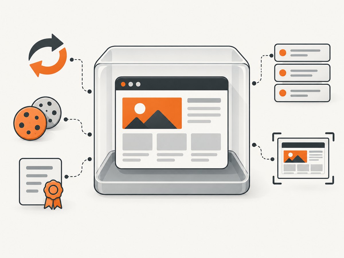 A sandbox scan reveals redirects, requests, screenshots, and a time-specific verdict before ordinary browsing.