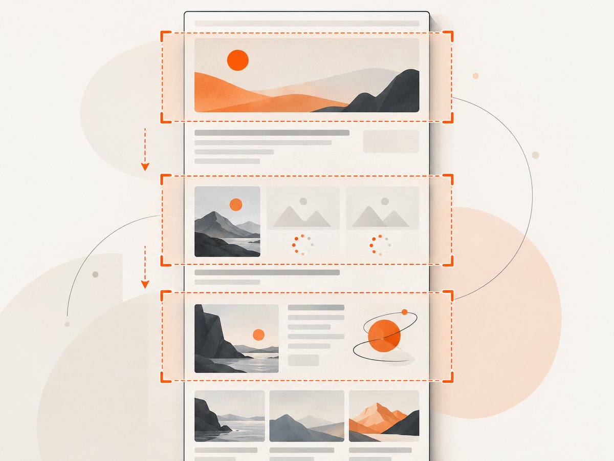 Long and dynamic pages need explicit waits, lazy-load handling, and a reliable full-page strategy.