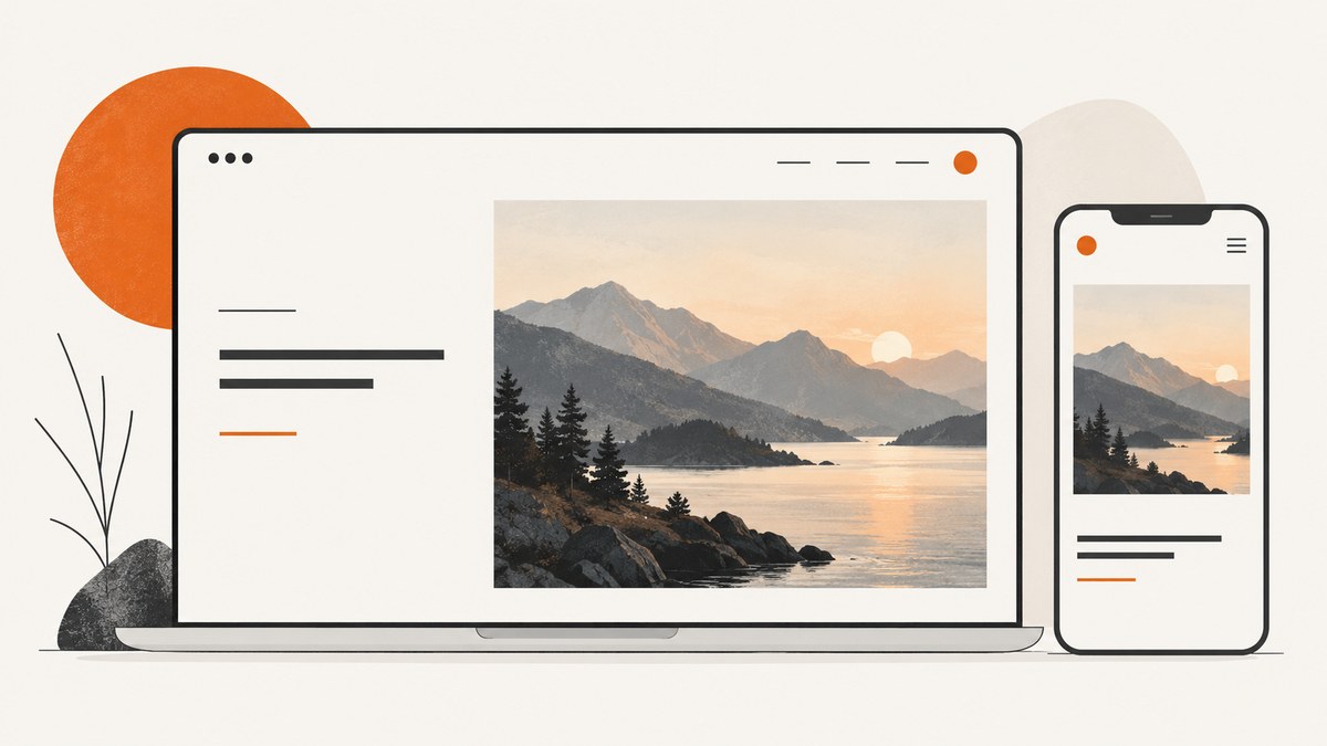 How to Choose Background Images for a Photography Website