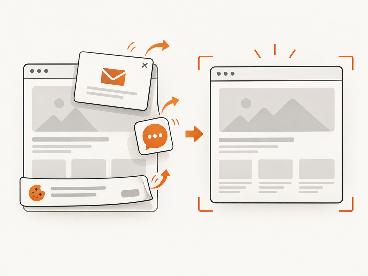A server-side capture can clean common overlays before returning the image.