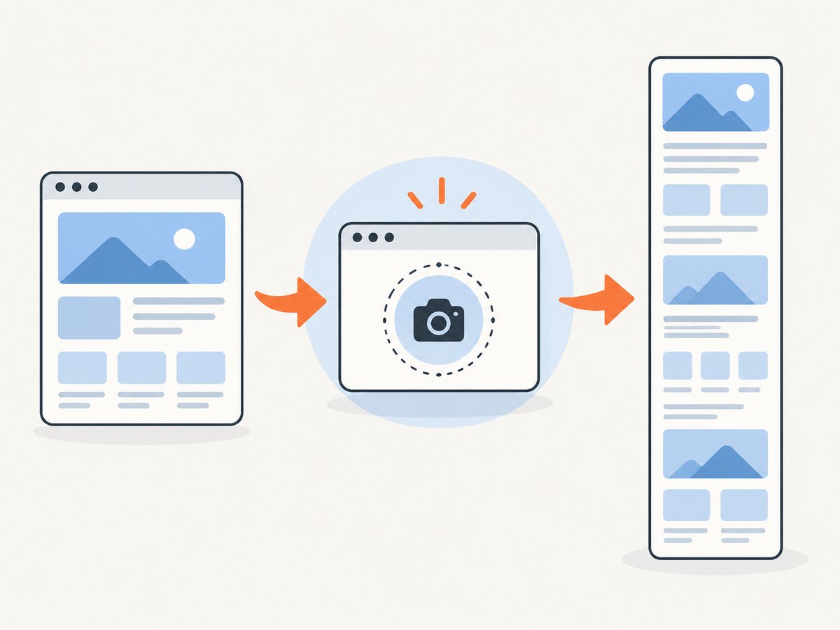 A full-page capture renders the document beyond the current viewport.