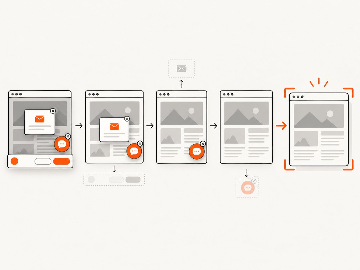 A capture service can clean common overlays before taking the screenshot.