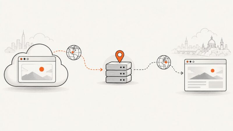 Cloud Browser Proxies and Geographic Targeting