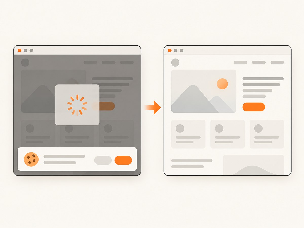 Readiness and page preparation determine what appears in the final capture.