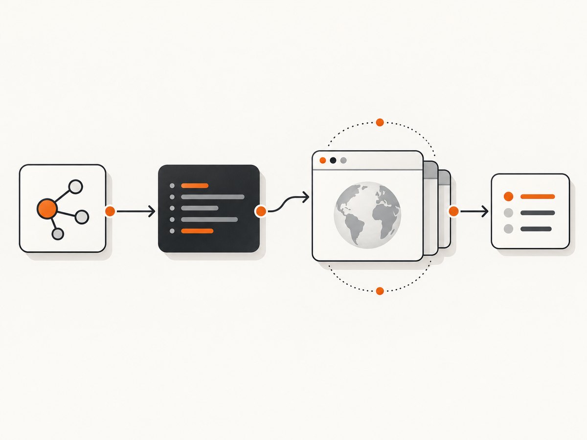 Code Mode keeps browser-tool composition inside one execution and returns a focused result.