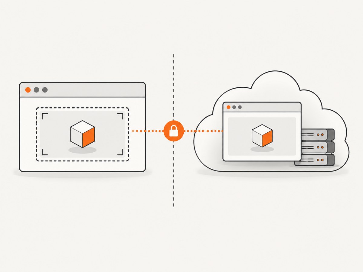 Browser-owned tools and Browser Run use different execution locations and control boundaries.