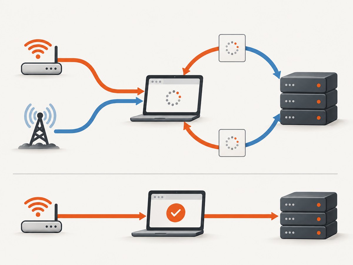 Keeping one network connection while the challenge runs can prevent an IP change from invalidating the check.
