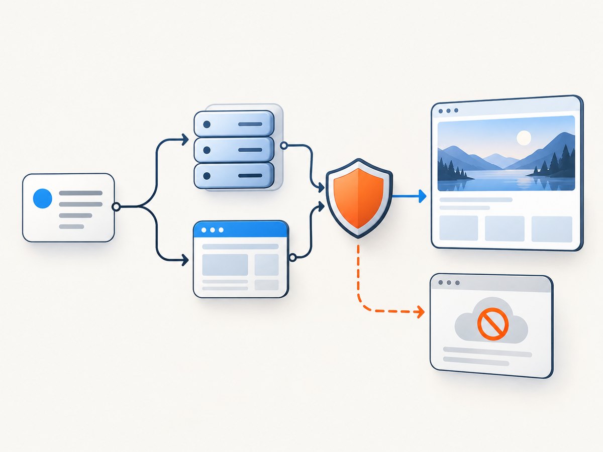 A capture pipeline can remove common overlays before producing the requested image.