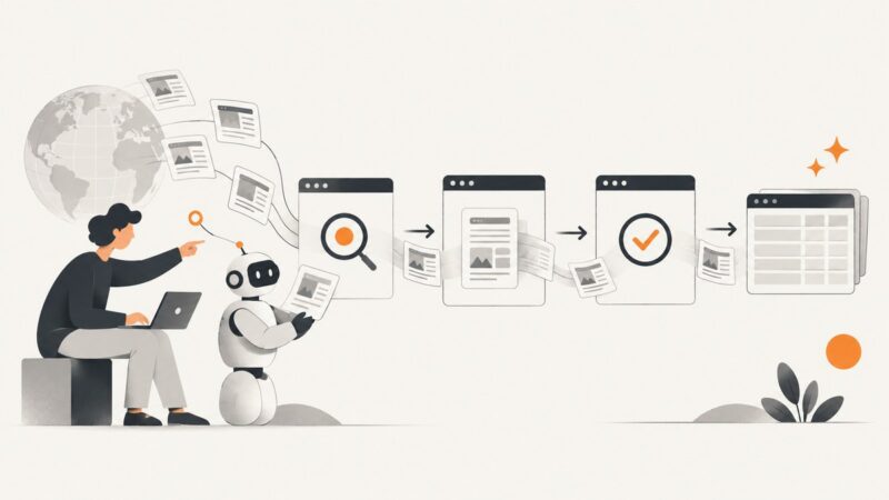 How to Let a Coding Agent Build a Scraping Workflow