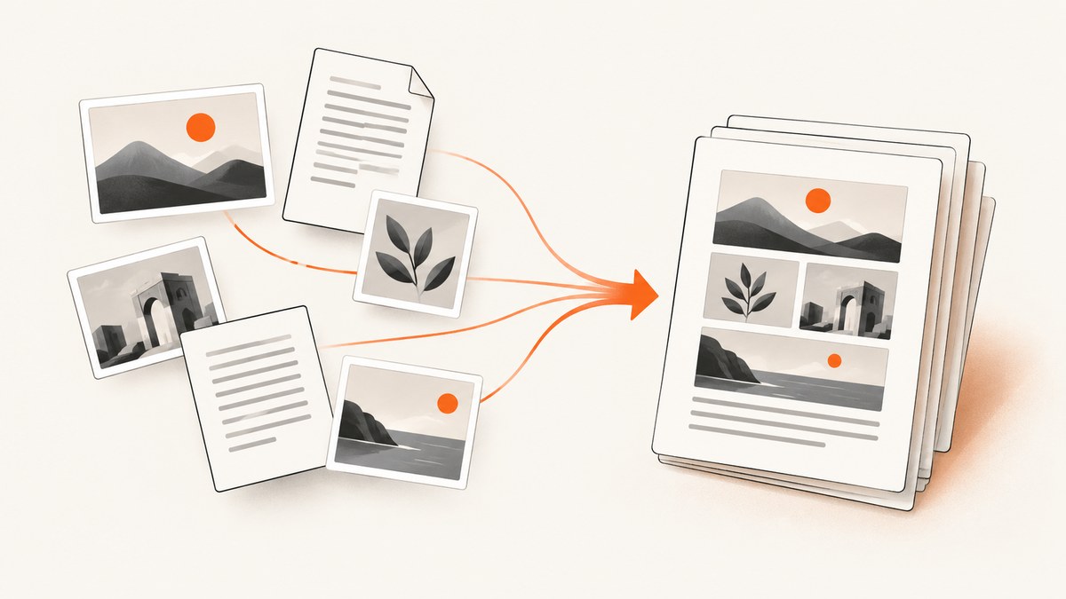 How to Combine Screenshots into One Document
