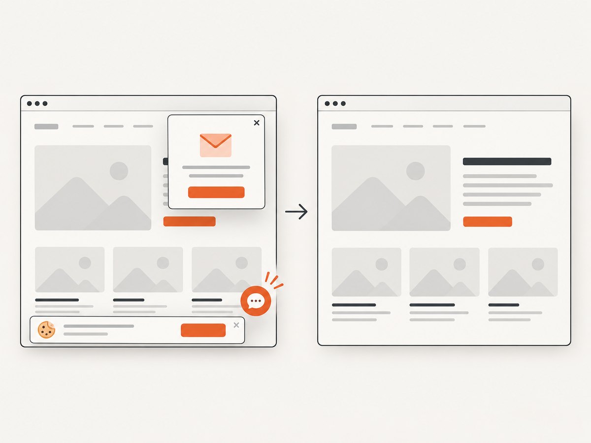 A clean capture removes consent and overlay elements before the image is billed.
