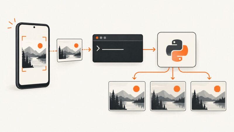 How to Compress ADB Screenshots in Python