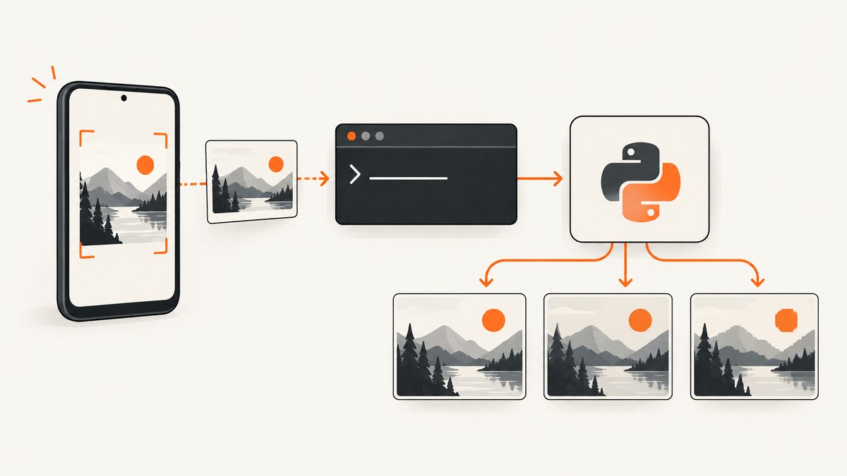 How to Compress ADB Screenshots in Python