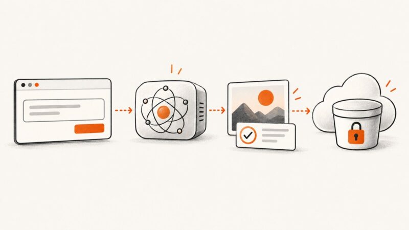 Connect an Image Generation API to Your Cloud Storage